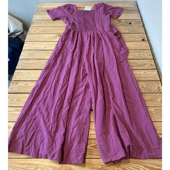 NWT Ivy City Laura Jumpsuit Size Medium Women’s Pink